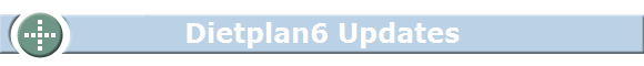 Dietplan6 Updates